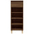 Shoe Cabinet Brown Oak 40x36x105 cm Engineered Wood