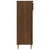 Shoe Cabinet Brown Oak 40x36x105 cm Engineered Wood