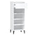 Shoe Rack White 40x36x105 cm Engineered Wood