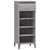 Shoe Rack Grey Sonoma 40x36x105 cm Engineered Wood