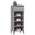 Shoe Rack Grey Sonoma 40x36x105 cm Engineered Wood