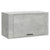 Wall-mounted Shoe Cabinet Concrete Grey 70x35x38 cm Engineered Wood