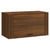 Wall-mounted Shoe Cabinet Brown Oak 70x35x38 cm Solid Wood Pine