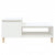 Coffee Table White 100x50x45 cm Engineered Wood