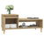 Coffee Table Sonoma Oak 100x50x45 cm Engineered Wood