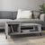 Coffee Table Grey Sonoma 100x50x45 cm Engineered Wood