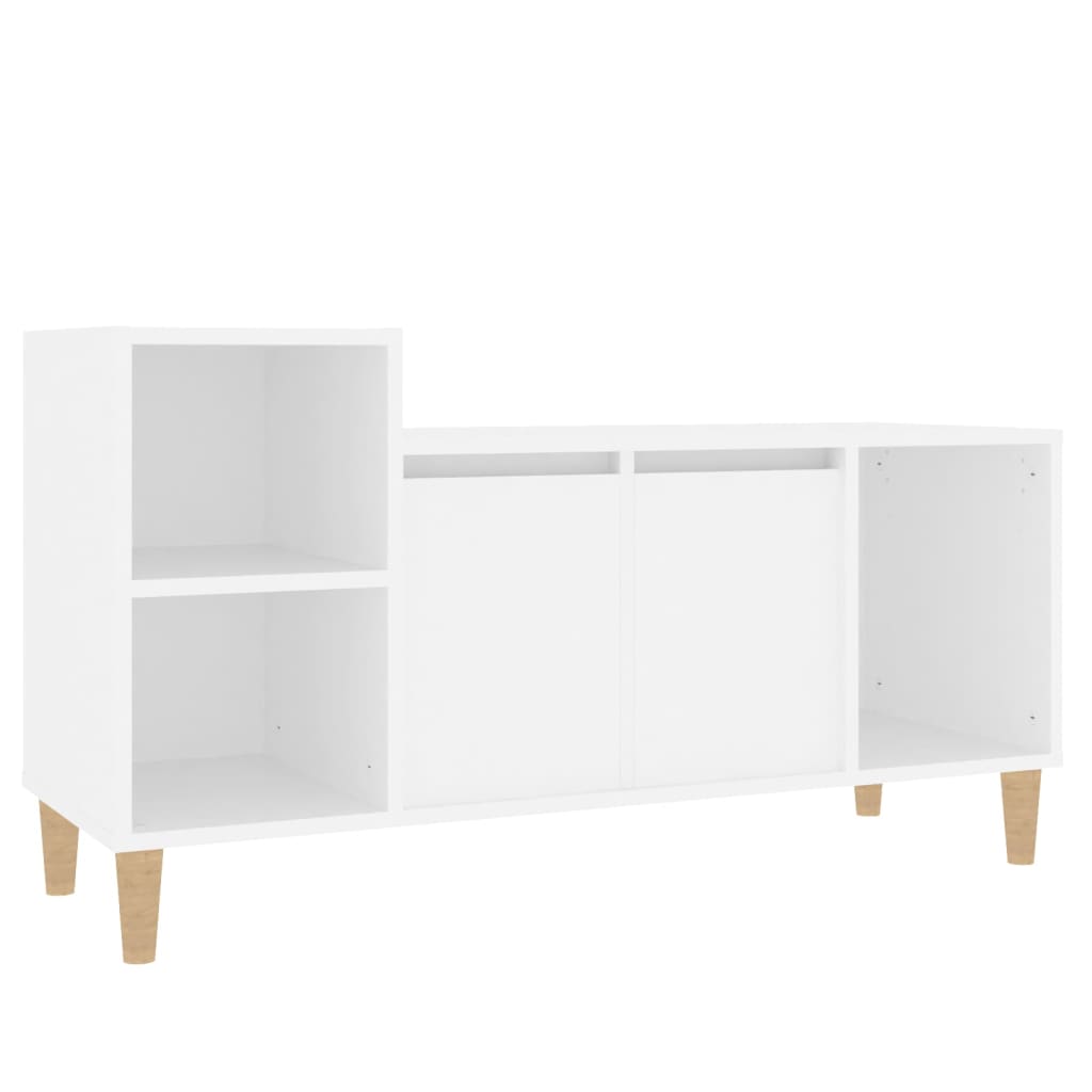 TV Cabinet White 100x35x55 cm Engineered Wood