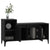 TV Cabinet Black 100x35x55 cm Engineered Wood