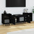 TV Cabinet Black 160x35x55 cm Engineered Wood