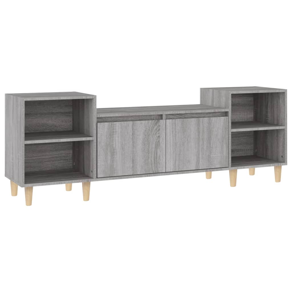 TV Cabinet Grey Sonoma 160x35x55 cm Engineered Wood