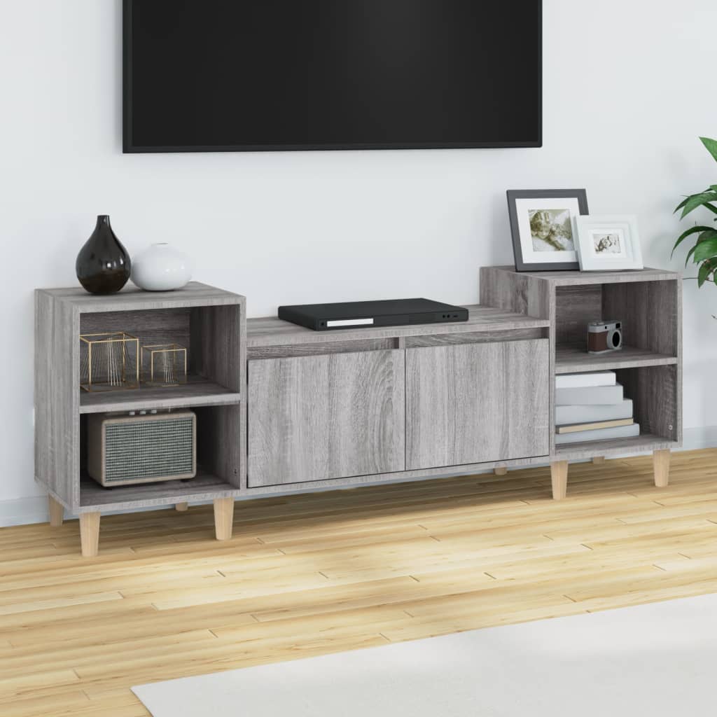 TV Cabinet Grey Sonoma 160x35x55 cm Engineered Wood