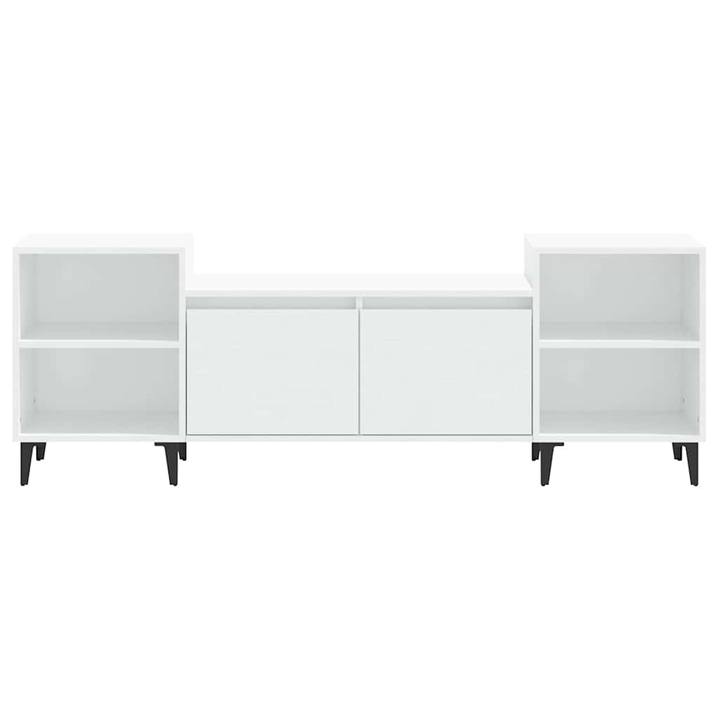 TV Cabinet White 160x35x55 cm Engineered Wood