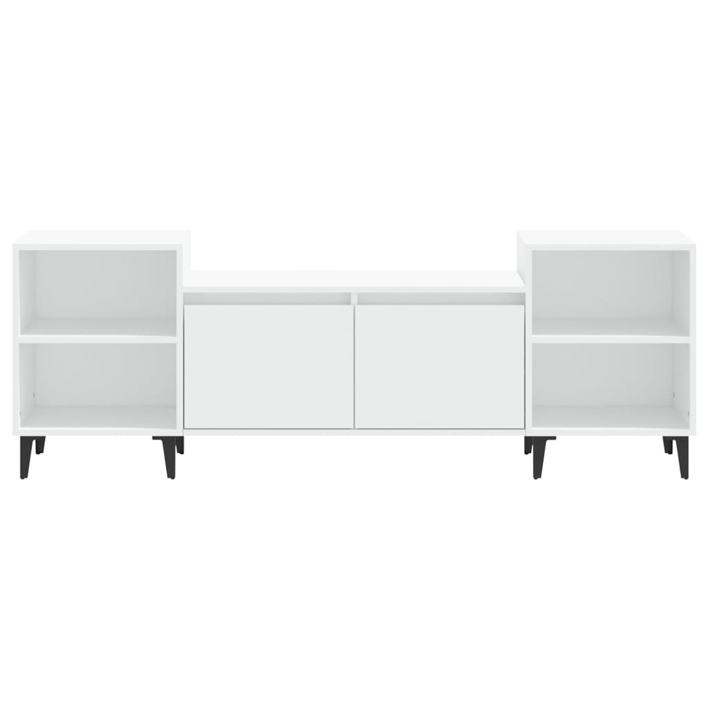 TV Cabinet White 160x35x55 cm Engineered Wood