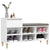 Shoe Cabinet White 102x36x60 cm Engineered Wood