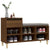 Shoe Cabinet Brown Oak 102x36x60 cm Engineered Wood