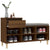 Shoe Cabinet Brown Oak 102x36x60 cm Engineered Wood