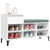 Shoe Cabinet White 102x36x60 cm Engineered Wood