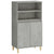 Highboard Concrete Grey 60x36x110 cm Engineered Wood