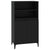 Highboard Black 60x36x110 cm Engineered Wood