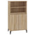 Highboard Sonoma Oak 60x36x110 cm Engineered Wood