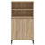 Highboard Sonoma Oak 60x36x110 cm Engineered Wood