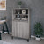 Highboard Grey Sonoma 60x36x110 cm Engineered Wood