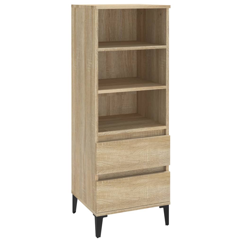 Highboard Sonoma Oak 40x36x110 cm Engineered Wood