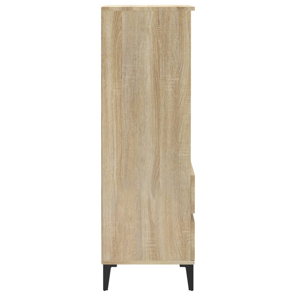 Highboard Sonoma Oak 40x36x110 cm Engineered Wood