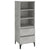 Highboard Concrete Grey 40x36x110 cm Engineered Wood