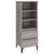 Highboard Grey Sonoma 40x36x110 cm Engineered Wood