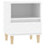 Bedside Cabinet White 40x35x50 cm