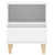 Bedside Cabinet White 40x35x50 cm