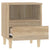 Bedside Cabinets 2 pcs Sonoma Oak 40x35x50 cm