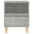 Bedside Cabinet Concrete Grey 40x35x50 cm