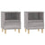 Bedside Cabinets 2 pcs Grey Sonoma 40x35x50 cm