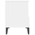 Bedside Cabinet White 40x35x50 cm