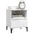 Bedside Cabinet High Gloss White 40x35x50 cm