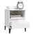 Bedside Cabinet High Gloss White 40x35x50 cm