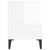 Bedside Cabinets 2 pcs High Gloss White 40x35x50 cm