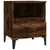 Bedside Cabinet Smoked Oak 40x35x50 cm