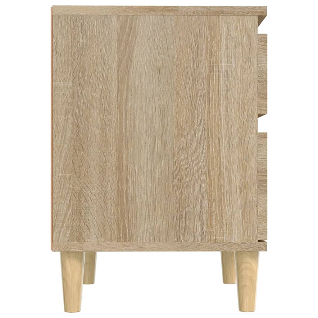 Bedside Cabinet Sonoma Oak 40x35x50 cm