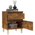 Bedside Cabinets 2 pcs Smoked Oak 40x35x50 cm