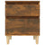 Bedside Cabinets 2 pcs Smoked Oak 40x35x50 cm