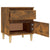 Bedside Cabinets 2 pcs Smoked Oak 40x35x50 cm