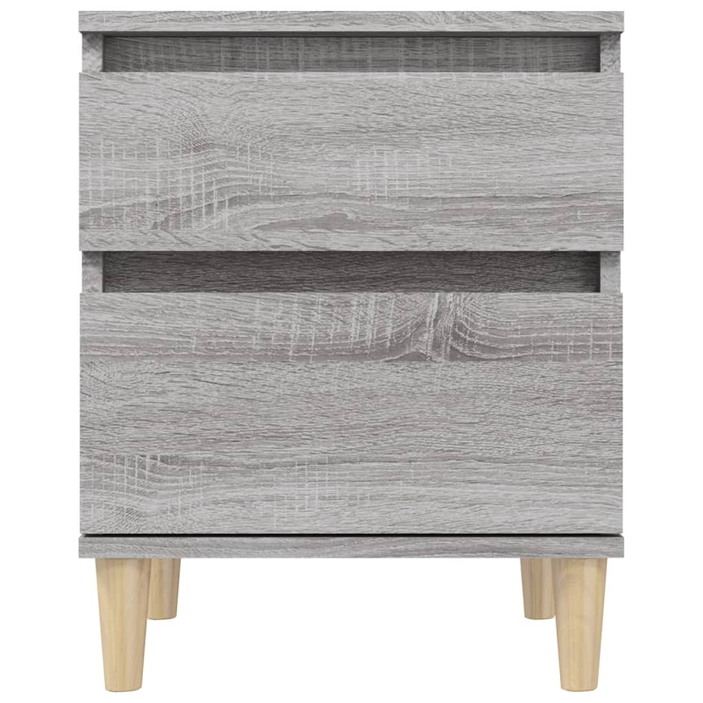 Bedside Cabinet Grey Sonoma 40x35x50 cm