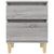 Bedside Cabinet Grey Sonoma 40x35x50 cm