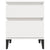 Bedside Cabinet White 40x35x50 cm