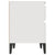 Bedside Cabinet White 40x35x50 cm