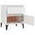 Bedside Cabinet White 40x35x50 cm