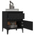 Bedside Cabinets 2 pcs Black 40x35x50 cm